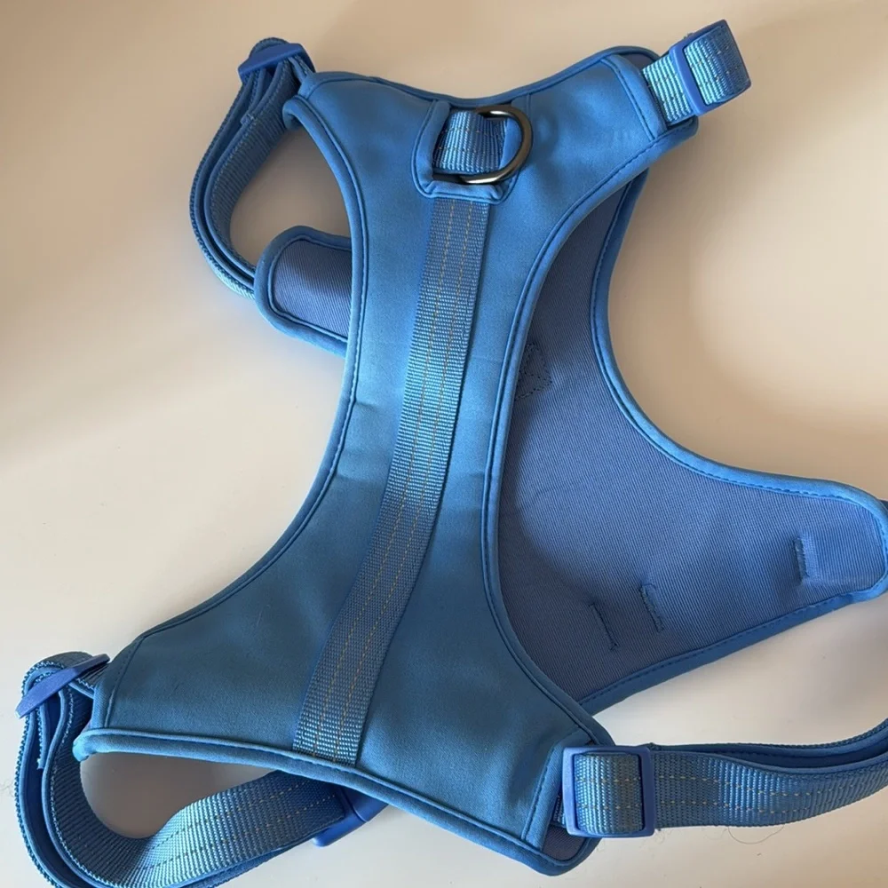 Boots & Barkley Blue Reflective Harness XL